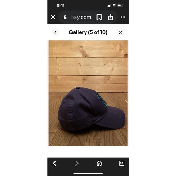 VICTORIAS SECRET PINK GENUINE SEATTLE MARINERS MLB BASEBALL CAP HAT TEAM - Picture 4 of 12